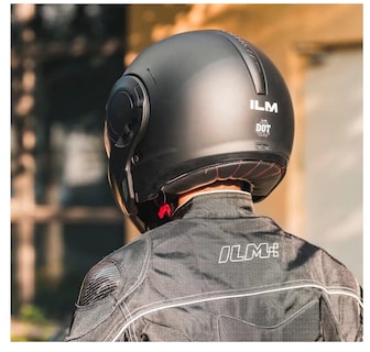 Foto 5 | Casco Modular Ilm B707 Negro Mate