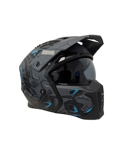 Foto 5 | Casco Integral de Motociclista ILM Z302 Mechanical Red