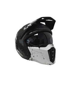 Foto 1 | Casco de Moto Abierto Ilm Z302 Matte Skull