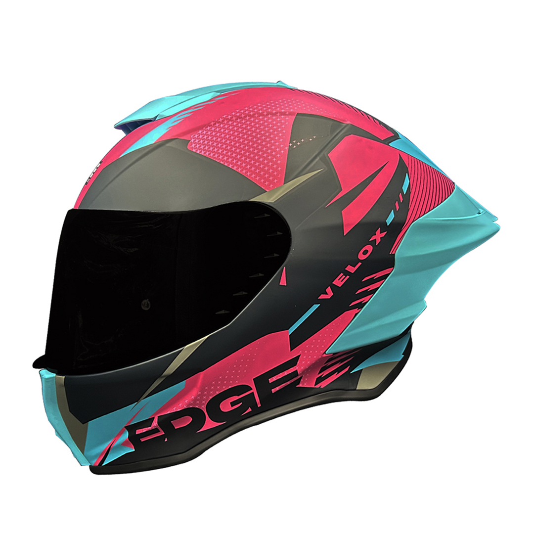 Foto 2 pulgar | Casco Moto Integral Shanghai Velox Certificado Ece 2206 Dot