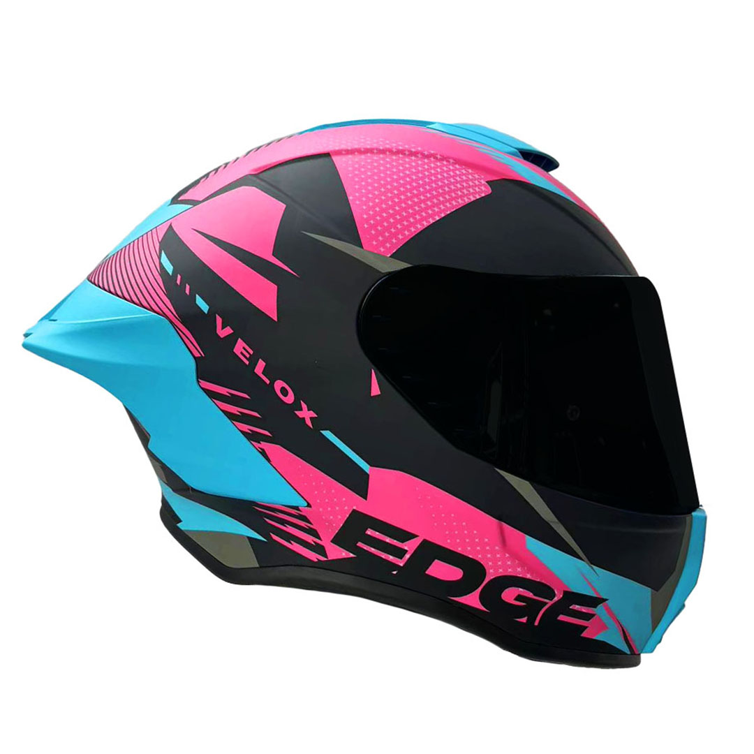 Foto 4 pulgar | Casco Moto Integral Shanghai Velox Certificado Ece 2206 Dot