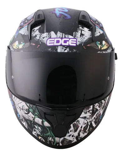 Foto 2 pulgar | Casco Integral Joker Edge Dc Certificado Dot Y Ece
