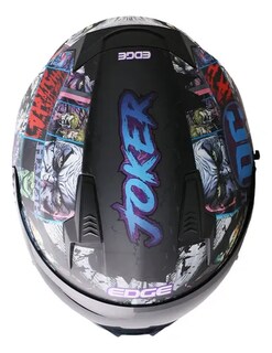Foto 5 | Casco Integral Joker Edge Dc Certificado Dot Y Ece