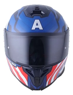 Foto 2 | Casco Edge Marvel Capitán América Abatible Dot Ece