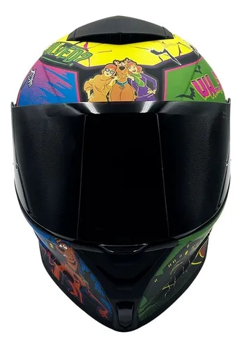 Casco Moto Integral Shanghai Dc Comics Scooby Doo Ece 2206 $1,799