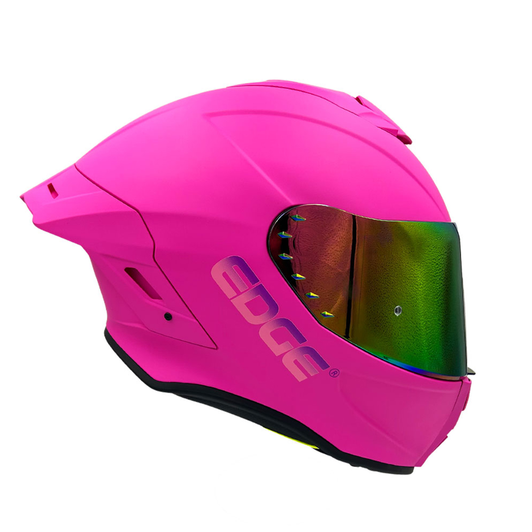 Foto 4 pulgar | Casco Moto Integral Shanghai Rosaedge Certificación Dot Ece2206
