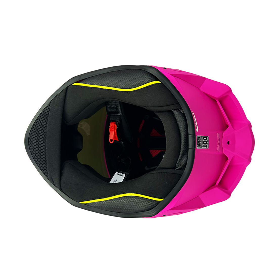 Foto 5 pulgar | Casco Moto Integral Shanghai Rosaedge Certificación Dot Ece2206