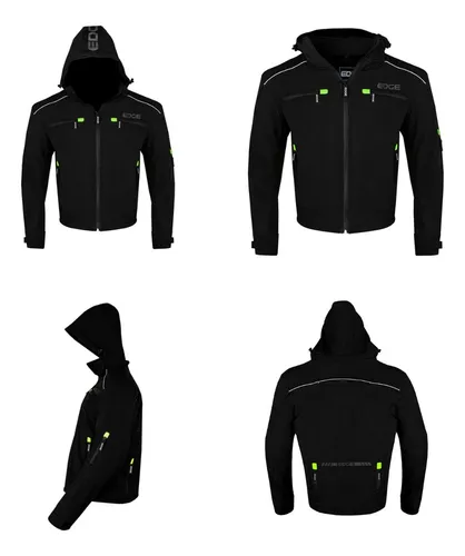 Foto 4 pulgar | Chamarra Deportiva Para Motos Edge Con Protecciones