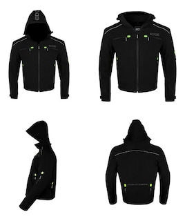 Foto 3 | Chamarra Deportiva Para Motos Edge Con Protecciones