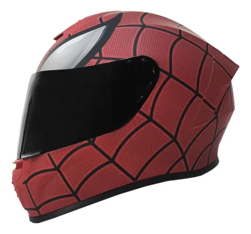 Foto 2 pulgar | Casco para Motociclista Marvel Spiderman Mate Edge Cert Dot