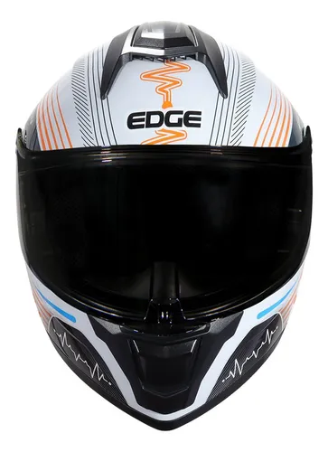 Foto 2 pulgar | Casco para Motociclista Edge Boston Beatspeed Cert Dot