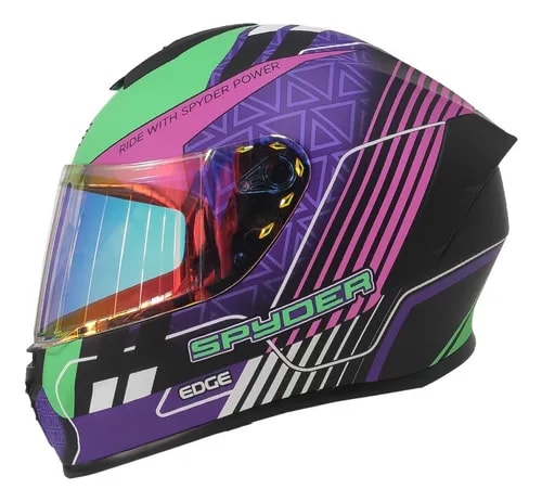 Casco para Motociclista Frankie Spyder Certificado Dot $1,349