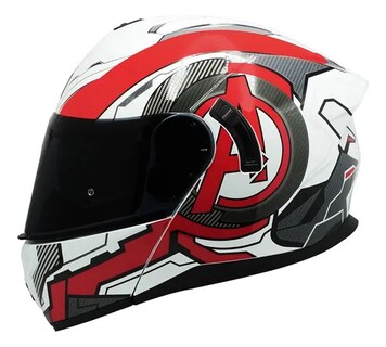 Foto 2 | Casco Para Moto Dot/ece 2206 The Avengers Diseño Exclusivo