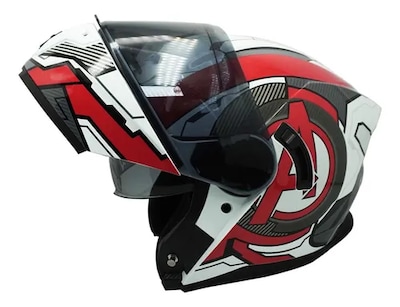 Foto 3 | Casco Para Moto Dot/ece 2206 The Avengers Diseño Exclusivo