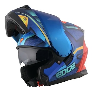 Foto 2 | Casco Abatible Edge Superman Dccertificado Dot Y Ece Moto