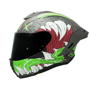 Foto 1 | Casco Moto Edge Shanghai Monster Certificado Dot Ece R22-06