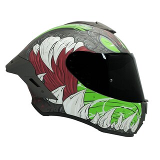 Foto 3 | Casco Moto Edge Shanghai Monster Certificado Dot Ece R22-06