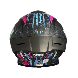 Foto 5 | Casco Moto Edge Shanghai Monster Certificado Dot Ece R22-06