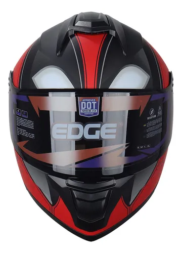 Foto 3 pulgar | Casco Para Moto Abatible Deadpool Dot/ece 2206