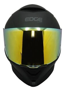 Foto 2 | Casco Para Moto Integral Edge Negro Dot/ece