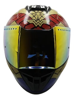 Foto 2 | Casco Para Moto Integral Mujer Maravilla Dot/ece