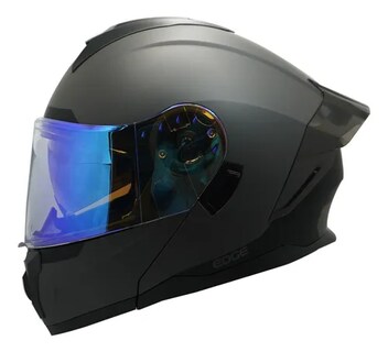 Foto 1 | Casco Para Moto Abatible Edge Dot/ece Luz Led Doble Visor
