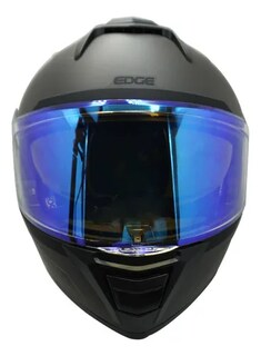 Foto 2 | Casco Para Moto Abatible Edge Dot/ece Luz Led Doble Visor