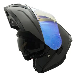 Foto 3 | Casco Para Moto Abatible Edge Dot/ece Luz Led Doble Visor