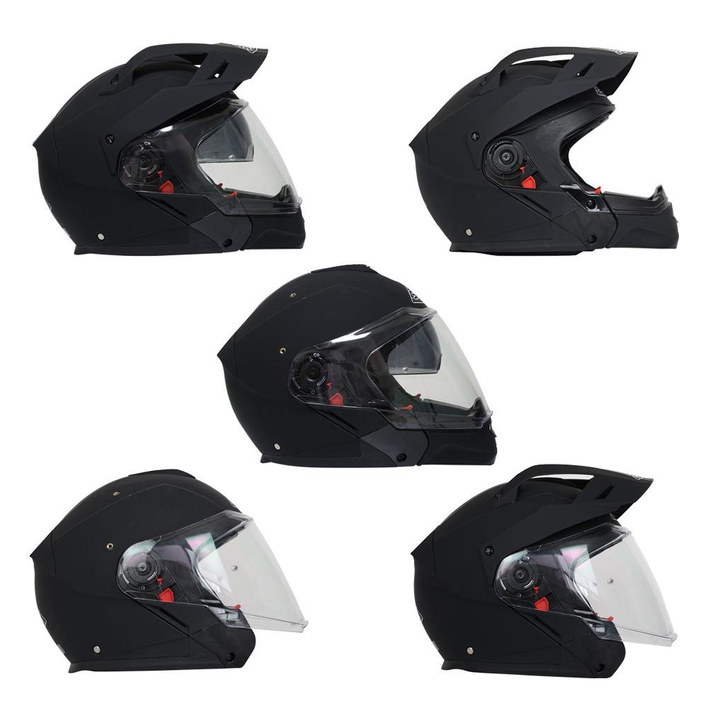 Foto 2 | Casco Smk Hybrid Evo color Negro para Motociclista