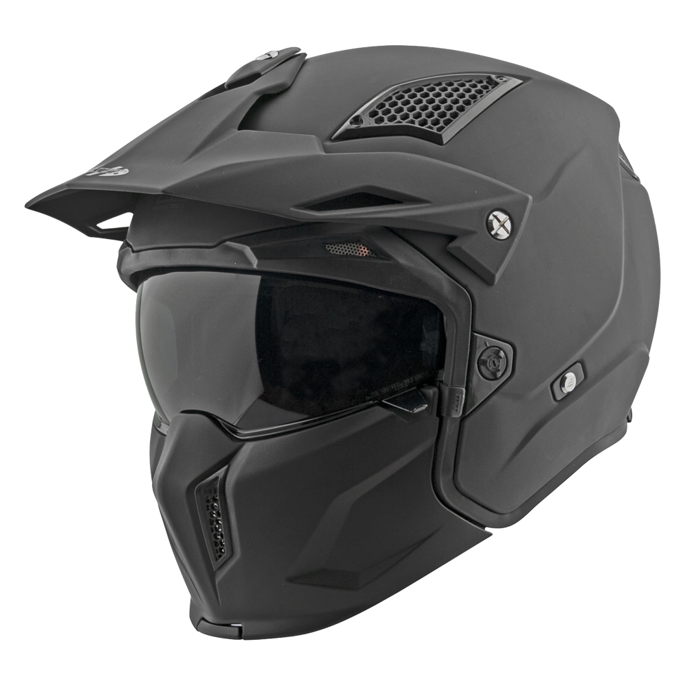 Casco Abierto Joe Rocket Rkt 24 Street Fighter Negro Mate