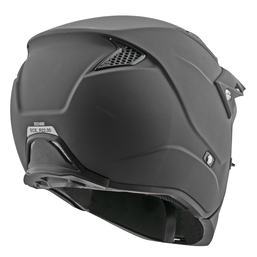 Foto 4 pulgar | Casco Abierto Joe Rocket Rkt 24 Street Fighter Negro Mate