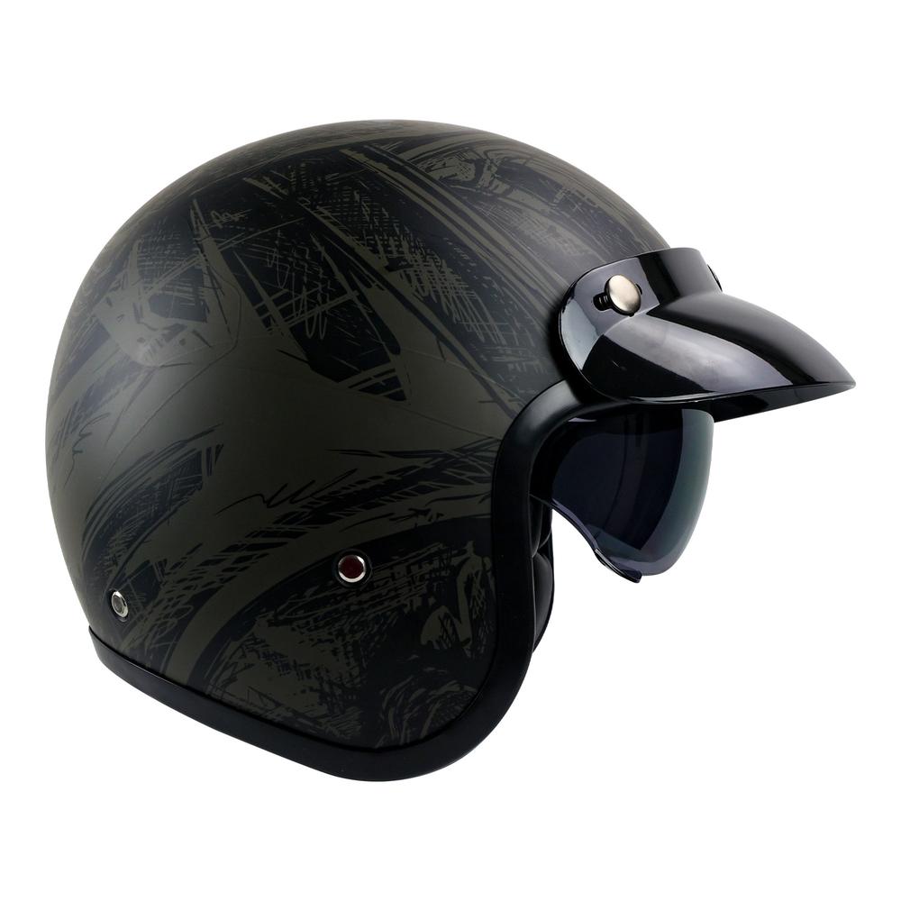 Foto 6 | Casco Roda Vintage Verde Mate Ripper