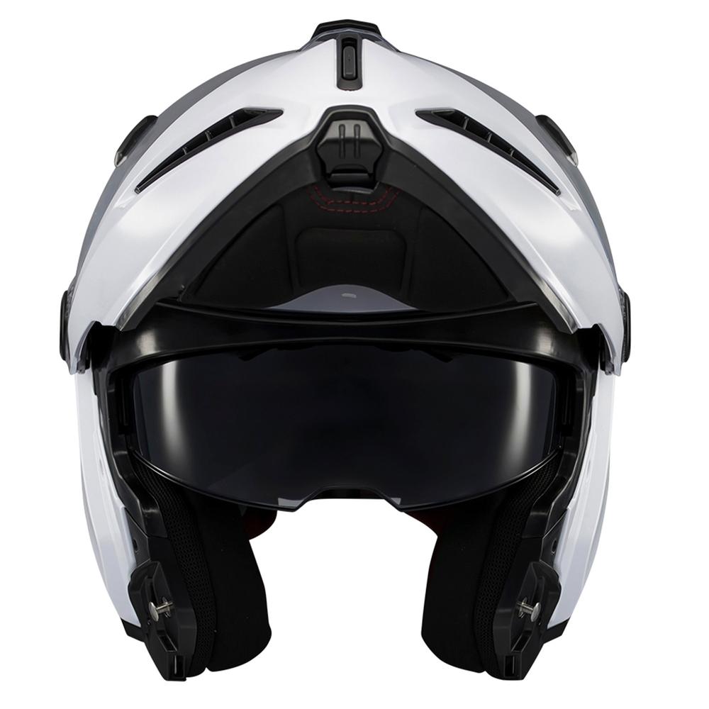 Foto 6 pulgar | Casco Abatible Certificado Lentes Ghostfighter Talla M Axxis Blanco