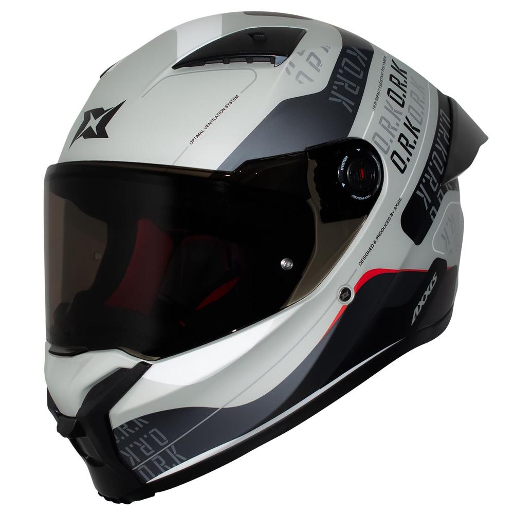 Foto 5 pulgar | Casco Integral Axxis Fenix Gris Doble Certificacion Talla M Gris