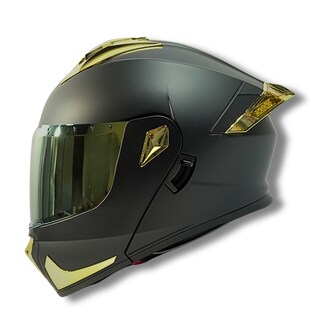 Foto 4 | Casco 2w Abatible Fury Negro Mate Con Led M
