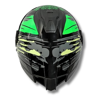 Foto 6 | Casco 2w Abatible Dakota Negro Con Led Xxl