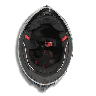 Foto 7 | Casco 2w Abatible Dakota Negro Con Led M