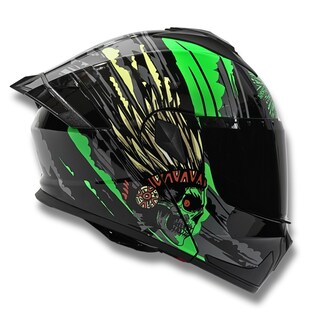Foto 5 | Casco 2w Abatible Dakota Negro Con Led S