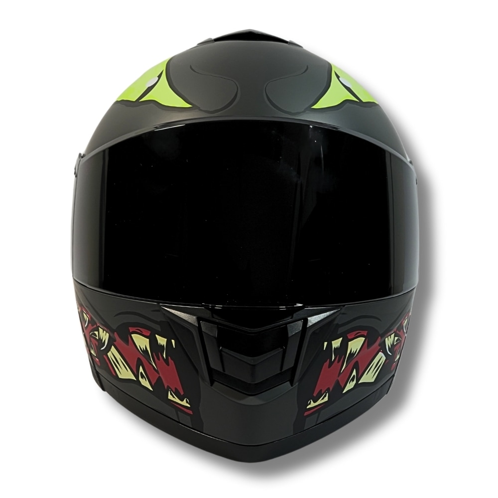 Casco 2w Abatible Monster Negro Mate Xxl $1,499