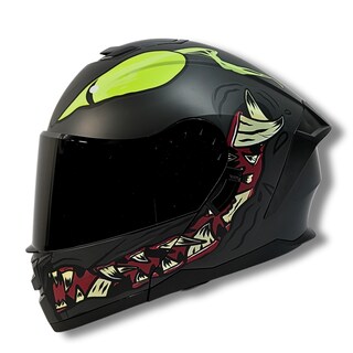 Foto 4 | Casco 2w Abatible Monster Negro Mate Xl