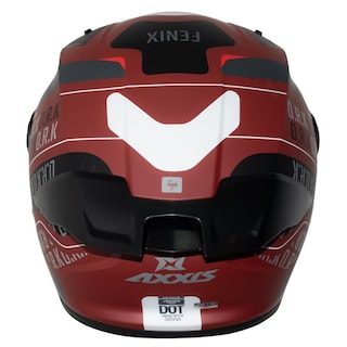 Foto 2 | Casco Integral Axxis Fenix Rojo Doble Certificacion Talla Xl