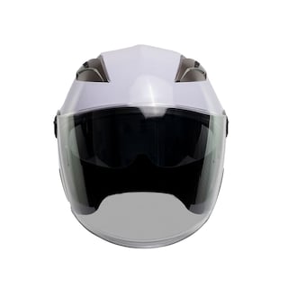 Foto 3 | Casco Semi Integral Moto Edge Helmets Oficial Jaguar color Blanco Certificación Dot Talla XL