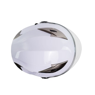 Foto 4 | Casco Semi Integral Moto Edge Helmets Oficial Jaguar color Blanco Certificación Dot Talla XL