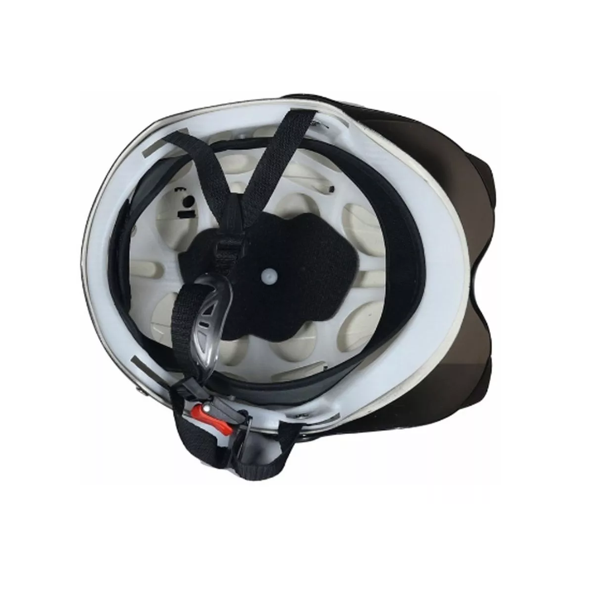Foto 3 | Cascos Para Moto, Bicicleta Y Scooter Eo Safe Imports Esi-10710 Con Gafas Transparentes Rojo