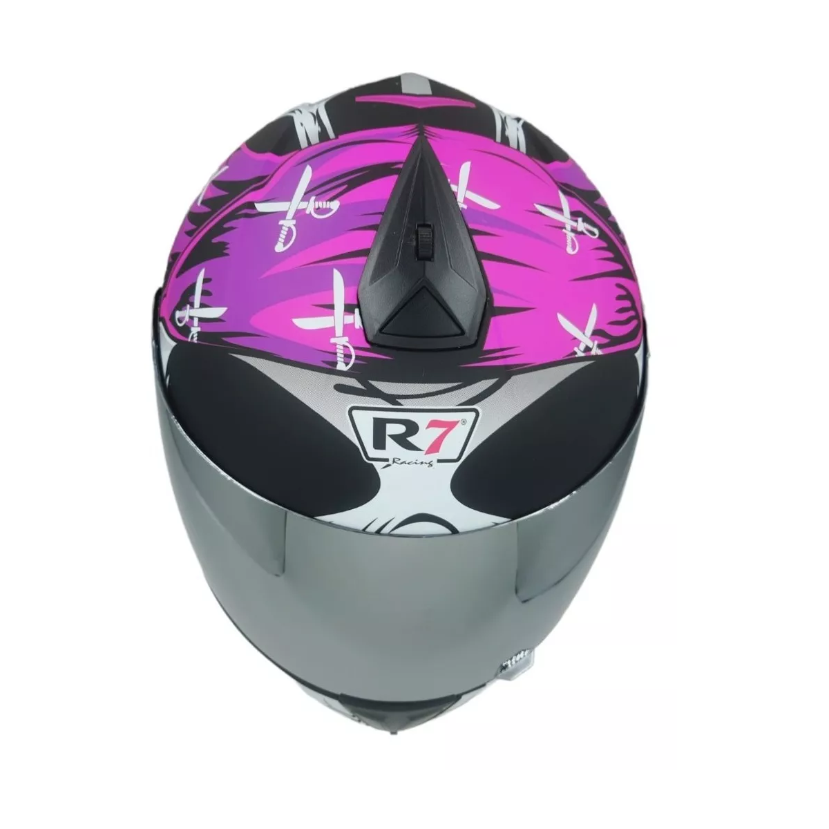 Foto 4 pulgar | Casco Motociclista Mujer Mica Abatible Certificado Shf T Kv  Eo Safe Imports Esi-12134 Multicolor