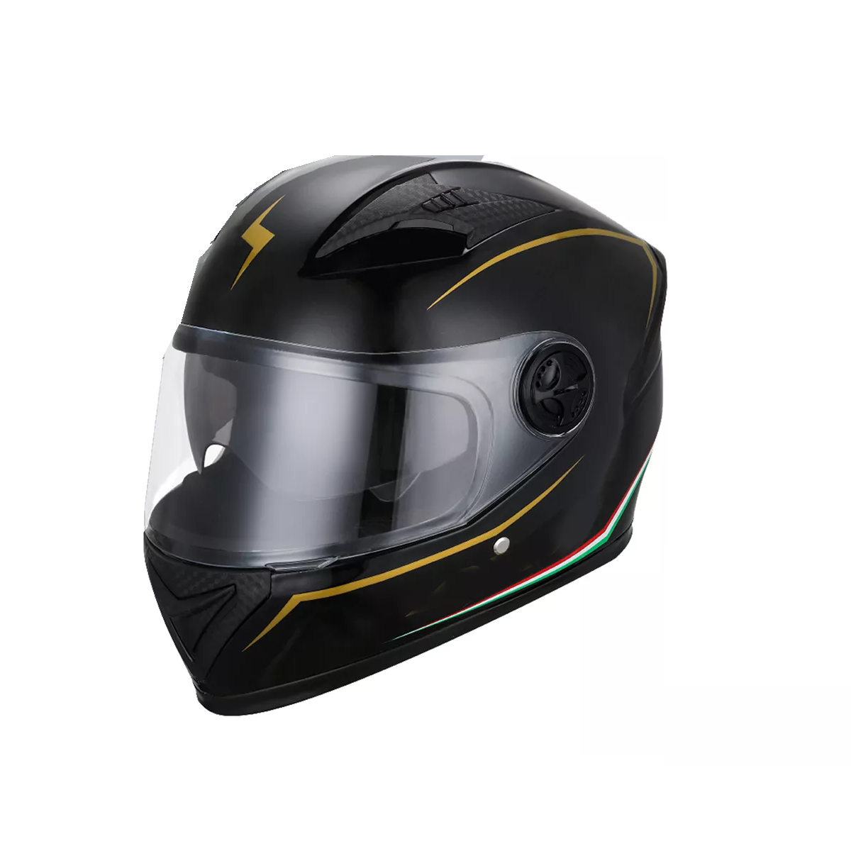 Cascos Para Motociclismo Abatible Visor Doble Antivaho Hd Eo Safe Imports Esi-17010  Negro