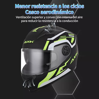 Foto 3 | Cascos Para Motociclismo Abatible Visor Doble Antivaho Hd Eo Safe Imports Esi-17012 Multicolor
