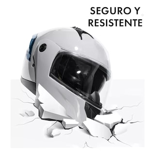 Foto 4 | Casco Moto Abatible Plegable Talla M/g Eo Safe Imports Esi-17819 Gris