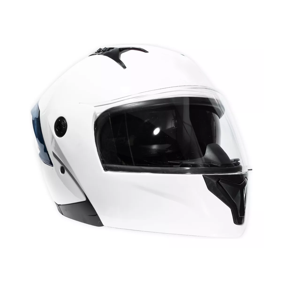 Foto 2 pulgar | Casco Moto Abatible Plegable Talla M/g Eo Safe Imports Esi-17817 Blanco