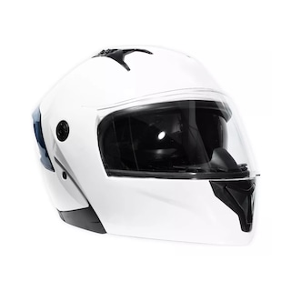 Foto 1 | Casco Moto Abatible Plegable Talla M/g Eo Safe Imports Esi-17817 Blanco